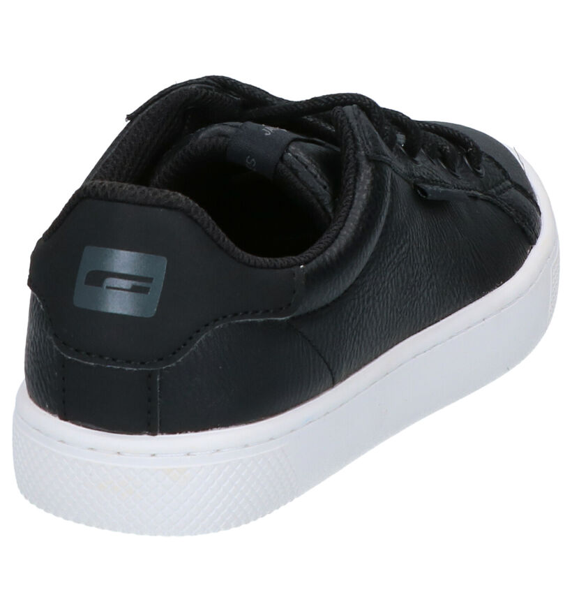 Jack & Jones JR Trent Baskets en Noir en simili cuir (255229)