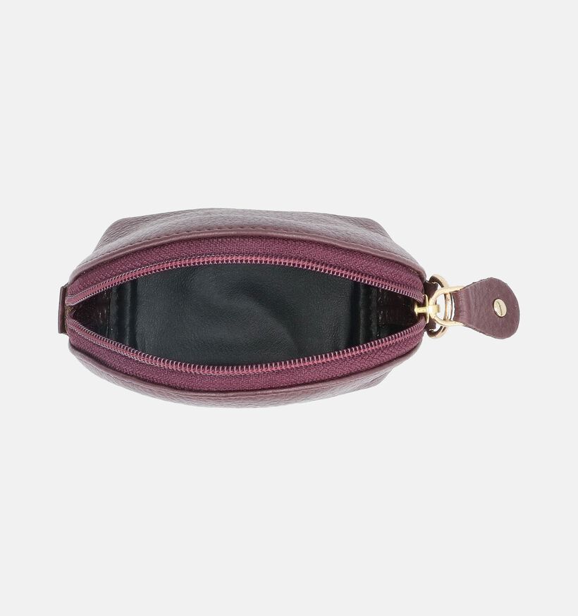 Crinkles Porte-monnaie zippé en Beige pour femmes (365748)