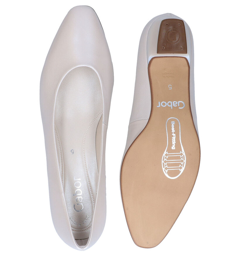 Gabor Best Fitting Escarpins en Ecru pour femmes (295452)