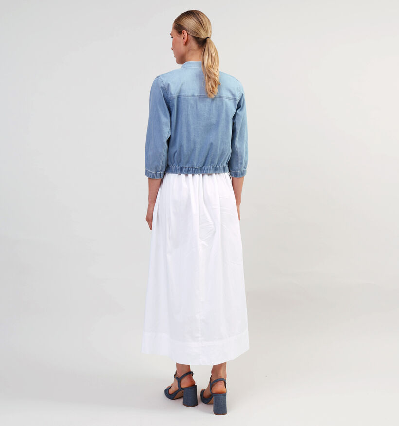 comma Blauwe Korte Jas voor dames (358263)
