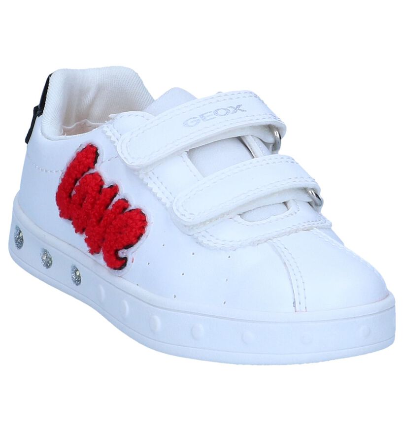 Witte Sneakers Geox in lakleer (237982)