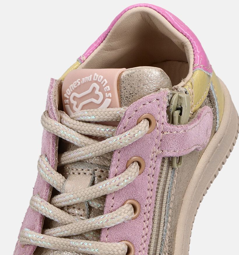STONES and BONES Naty Roze Babysneakers voor meisjes (372119) - geschikt voor steunzolen