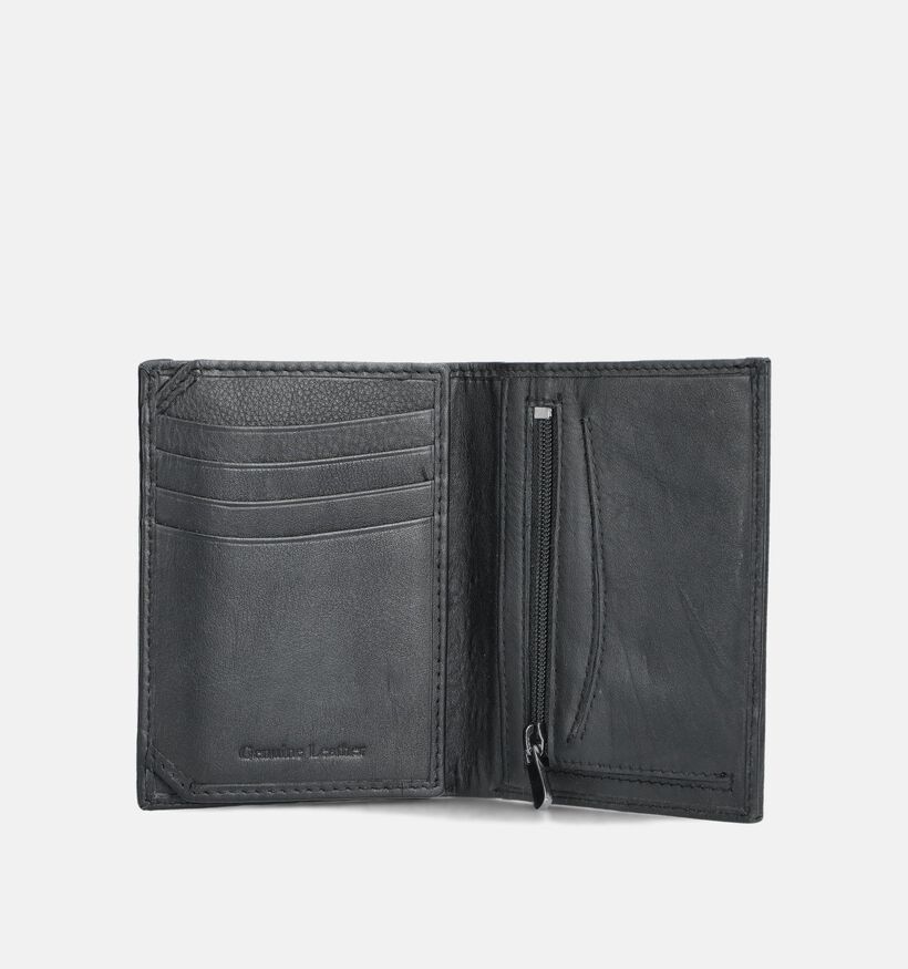 Crinkles Zwarte Portefeuille voor heren (376020)
