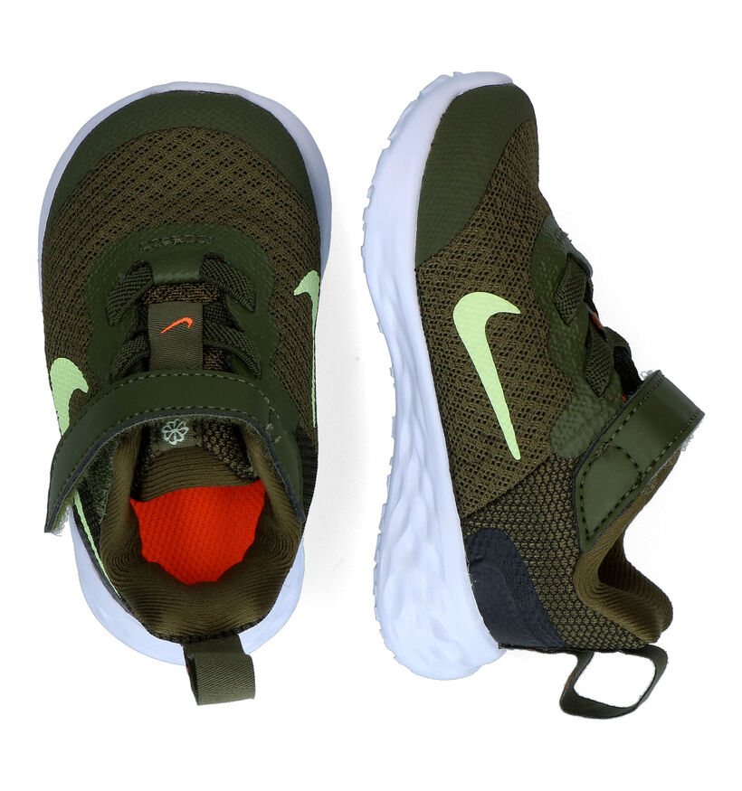 Nike Revolution 6 TD Baskets en Gris pour filles, garçons (325375)
