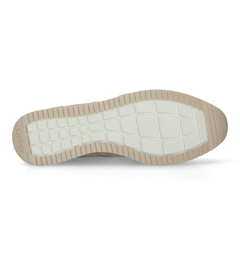 Gabor Best Fitting Baskets en Beige pour femmes (319482) - pour semelles orthopédiques