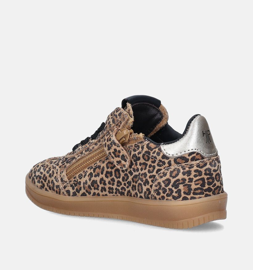 Hip Baskets montantes en Marron pour filles (348111) - pour semelles orthopédiques