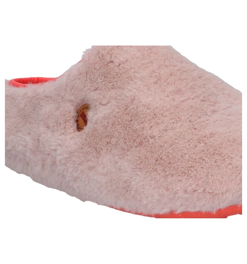 Camper Licht Roze Pantoffels in faux fur (234418)