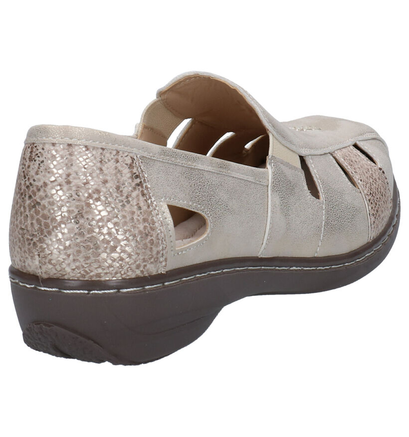 Soft Comfort Chaussures confort en Or en simili cuir (272663)