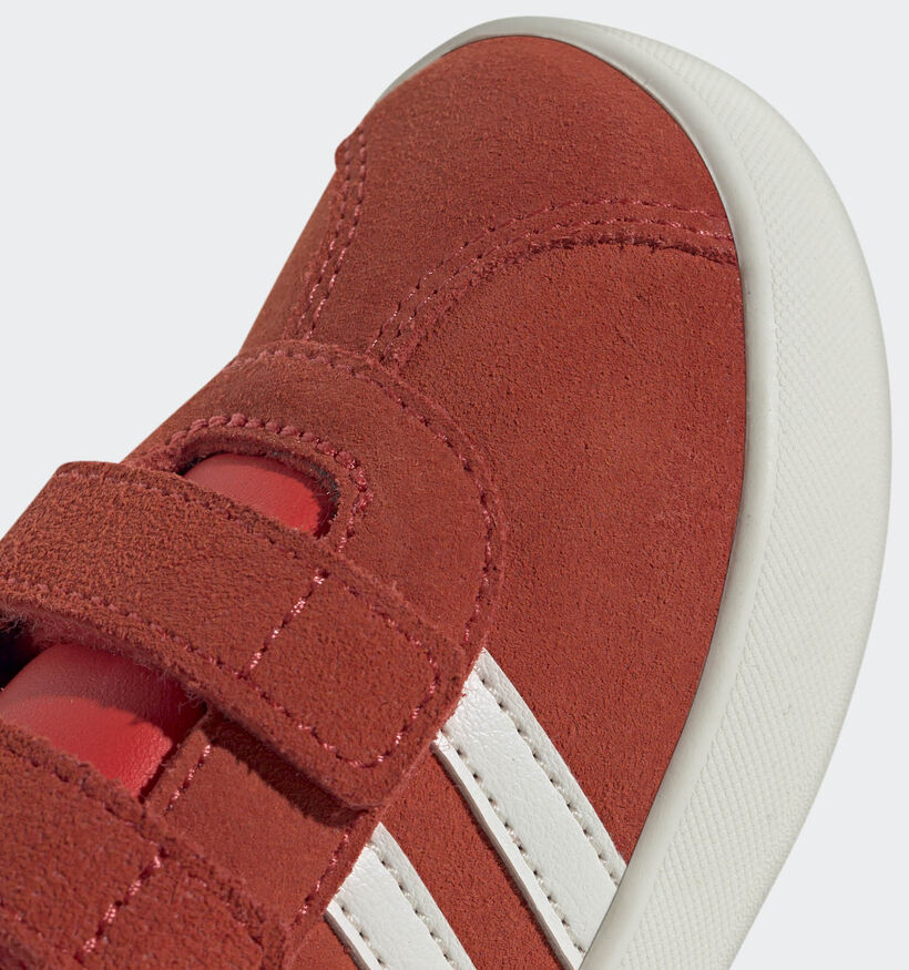 adidas VL Court 3 Rode Sneakers voor meisjes, jongens (357558) - geschikt voor steunzolen