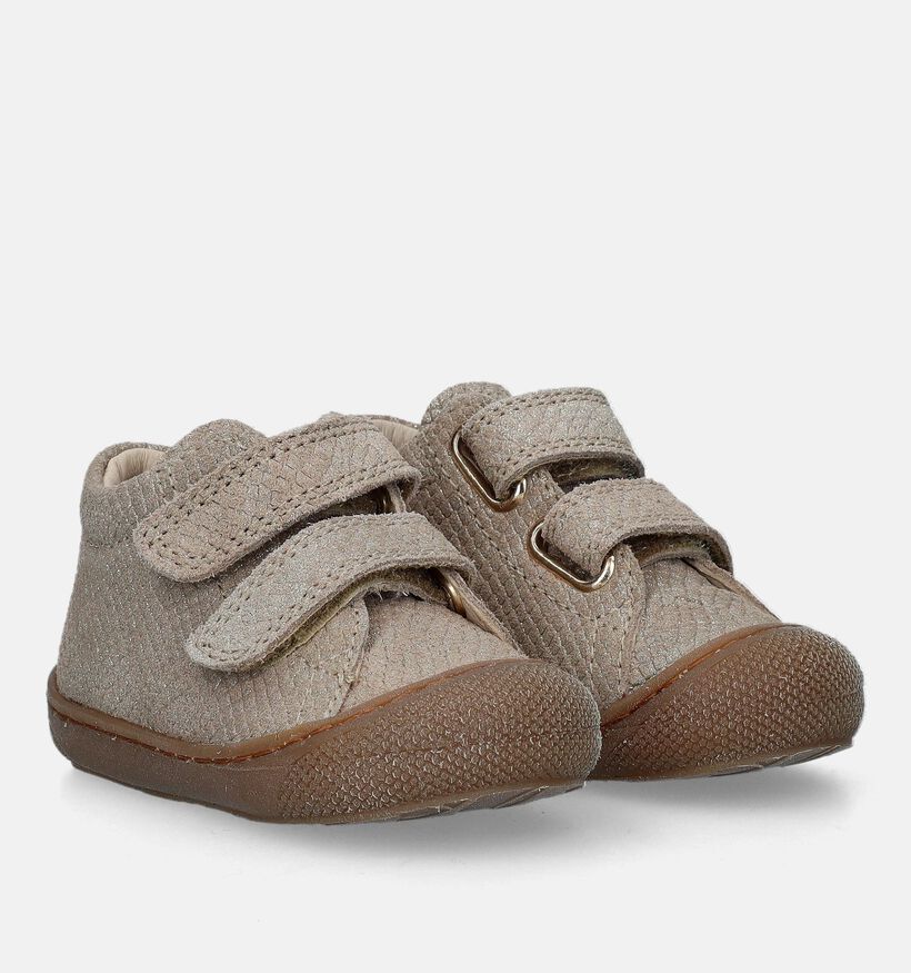 Naturino Cocoon Gouden Babyschoenen voor meisjes (331577) - geschikt voor steunzolen