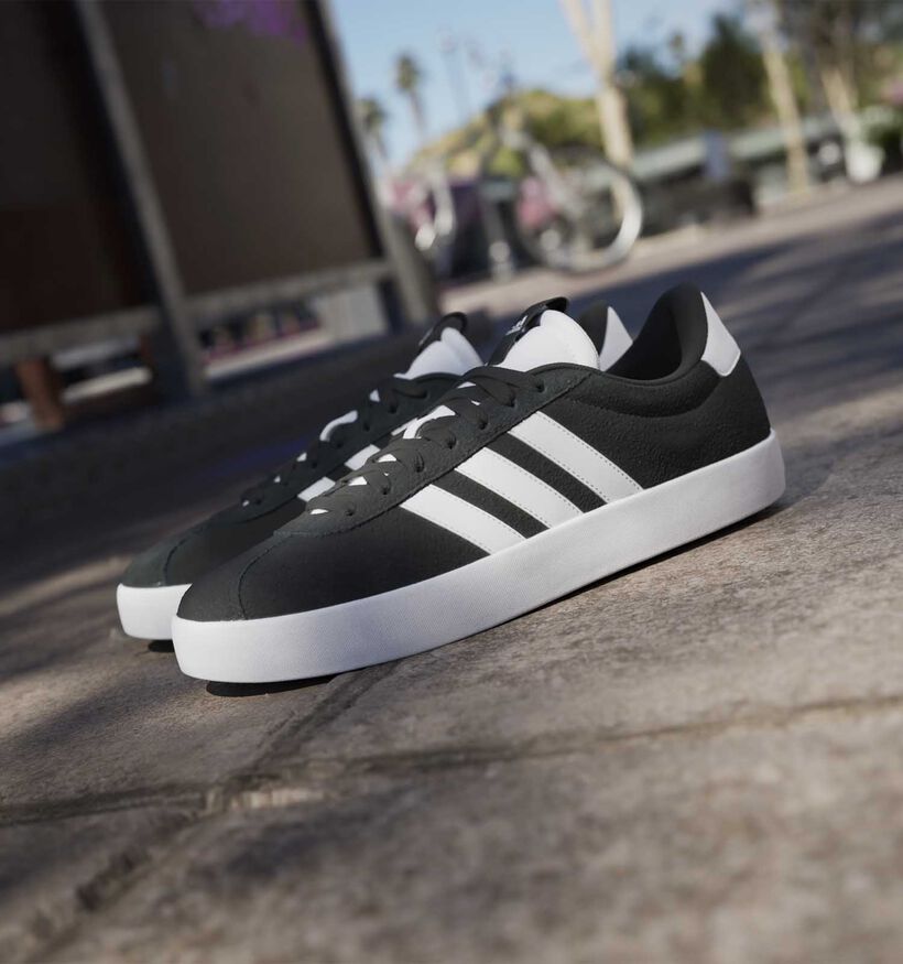 adidas VL Court 3.0 Baskets en Noir pour hommes, garçons (341471)