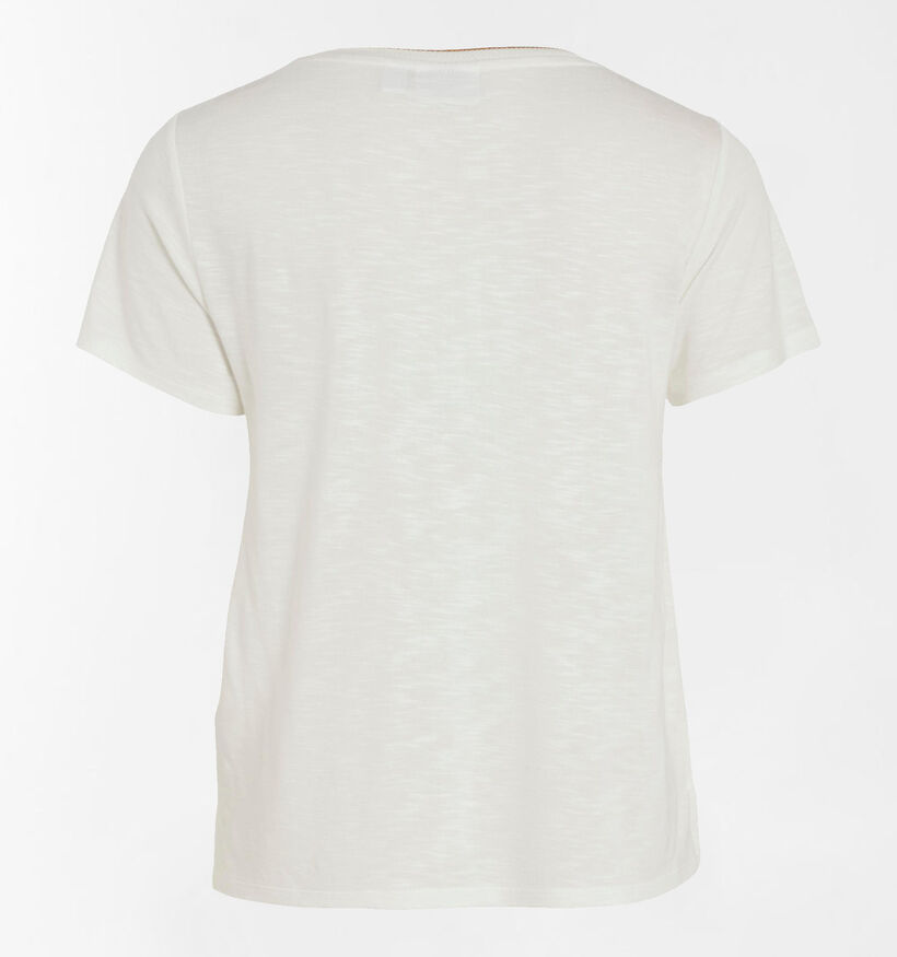 Vila Noel T-shirt en Blanc (318560)