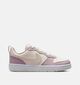 Nike Court Borough Low Roze/Beige Sneakers voor meisjes (357230) - geschikt voor steunzolen