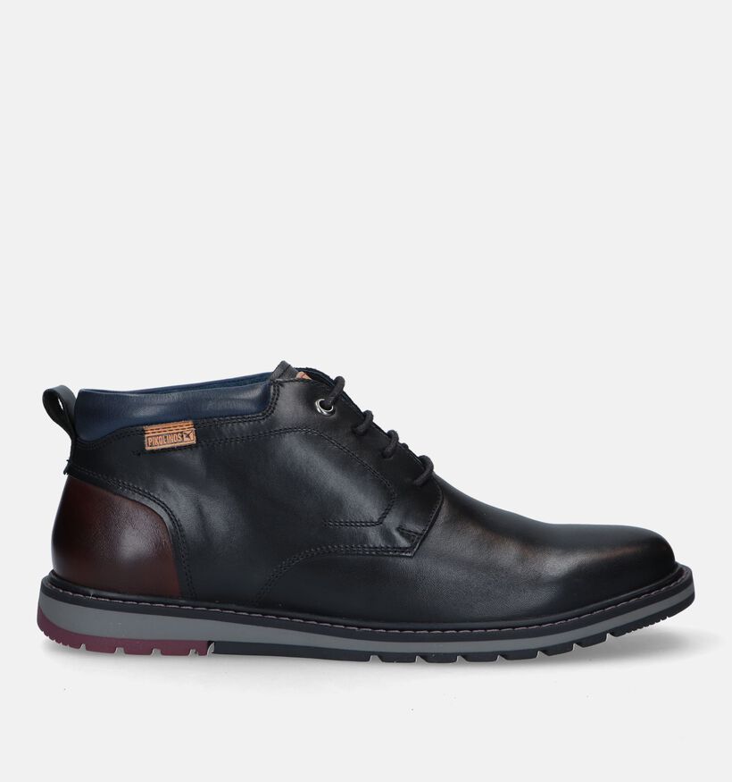 Pikolinos Berna Bottines en Noir pour hommes (329953) - pour semelles orthopédiques