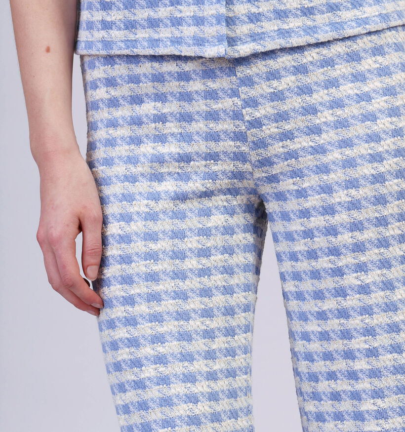 Vila Gesta Blauwe Wijde broek voor dames (359473)