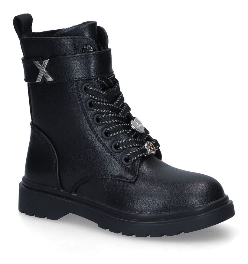 Mexx Haffia Zwarte Boots voor meisjes (312731) - geschikt voor steunzolen