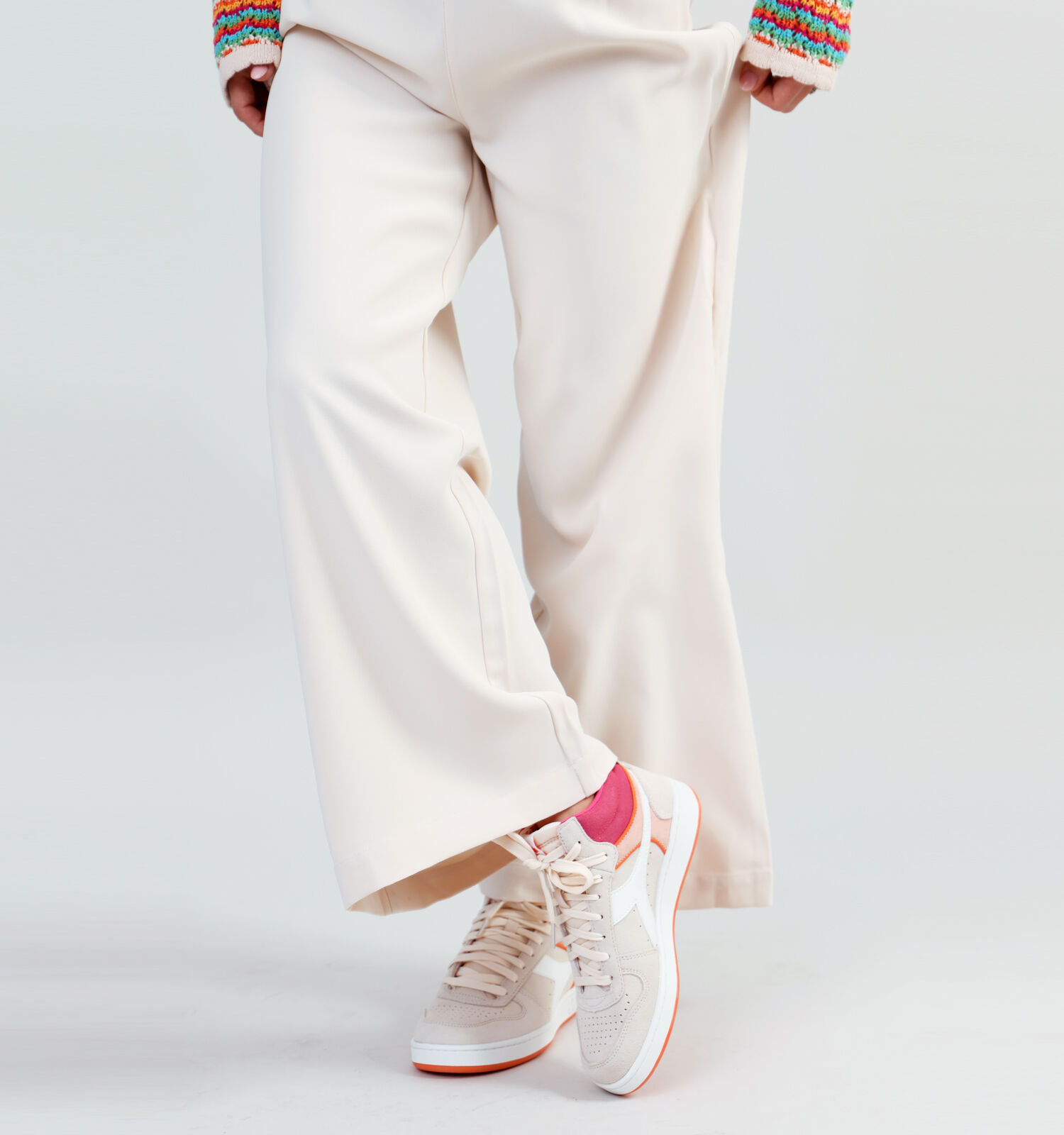 Diadora Magic Basket Demi Beige Sneakers Dames Sneakers Online op TORFS .BE