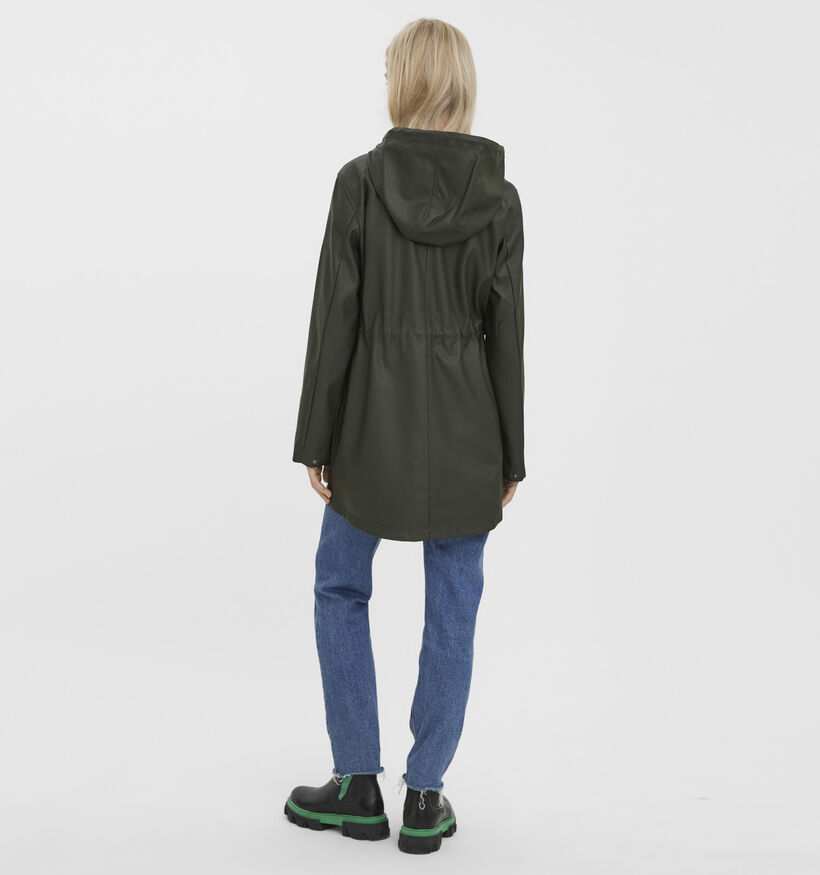 Vero Moda Malou Groene Regenjas voor dames (344059)