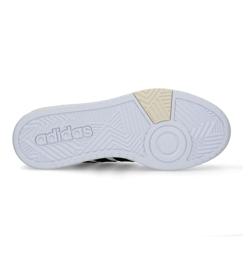 adidas Hoops 3.0 Baskets en Blanc pour hommes (324913) - pour semelles orthopédiques