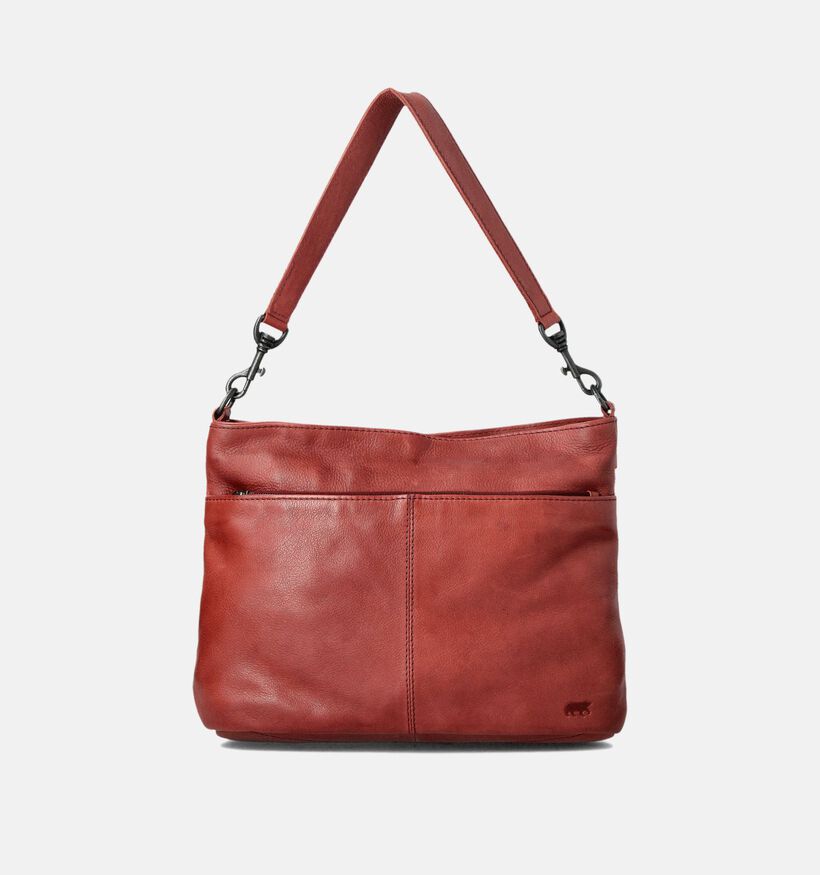 Bear Design Sac à bandoulière en Rouge pour femmes (358903)