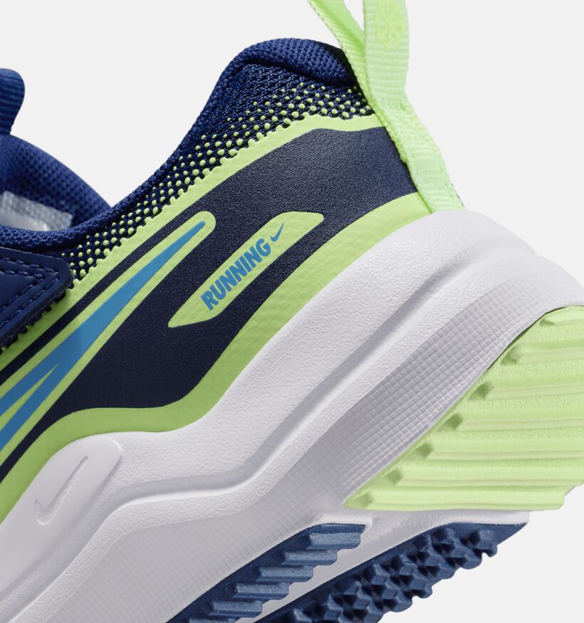 Nike Mystic Fly Blauwe/Gele Sportschoenen voor jongens, meisjes (359883)