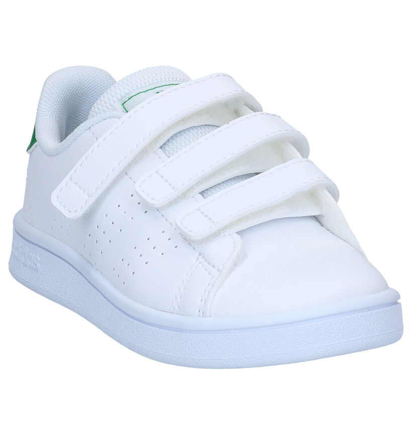 Advantage Baskets basses en Blanc en simili cuir (262044)