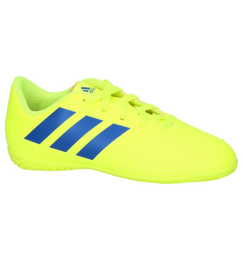 Fluogele Zaalvoetbalschoenen adidas Nemiziz in kunstleer (237169)