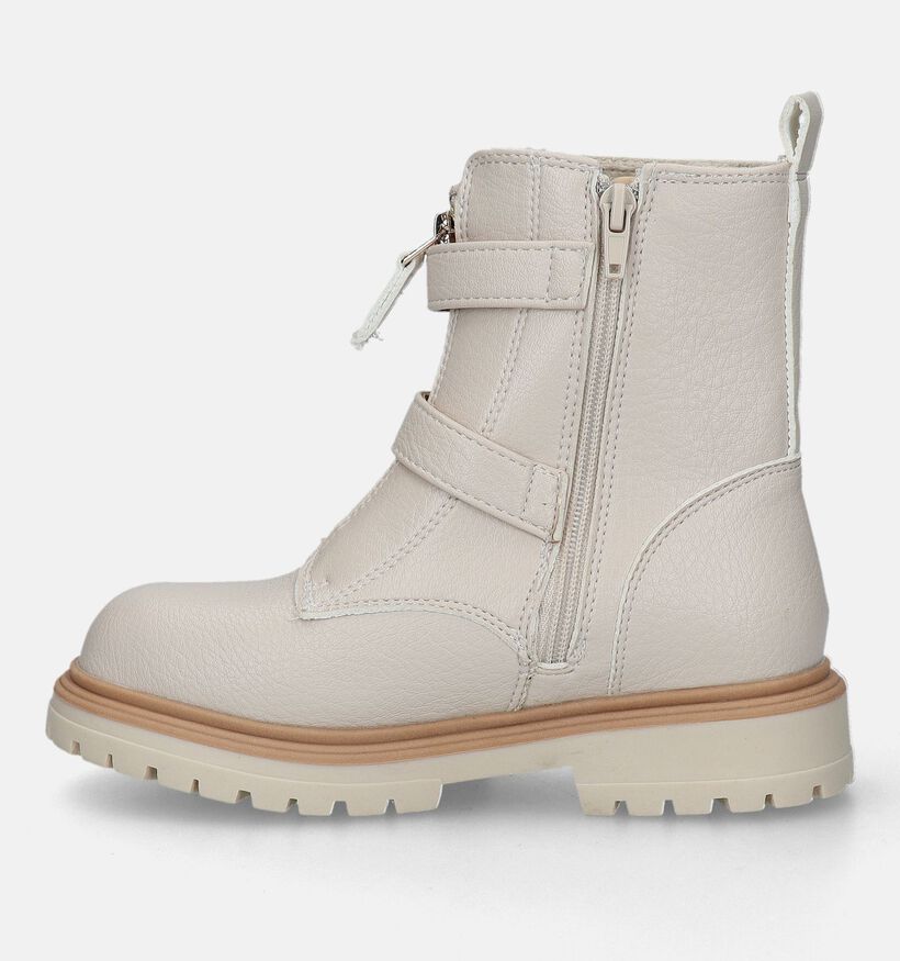 Milo & Mila Beige Boots voor meisjes (330046) - geschikt voor steunzolen