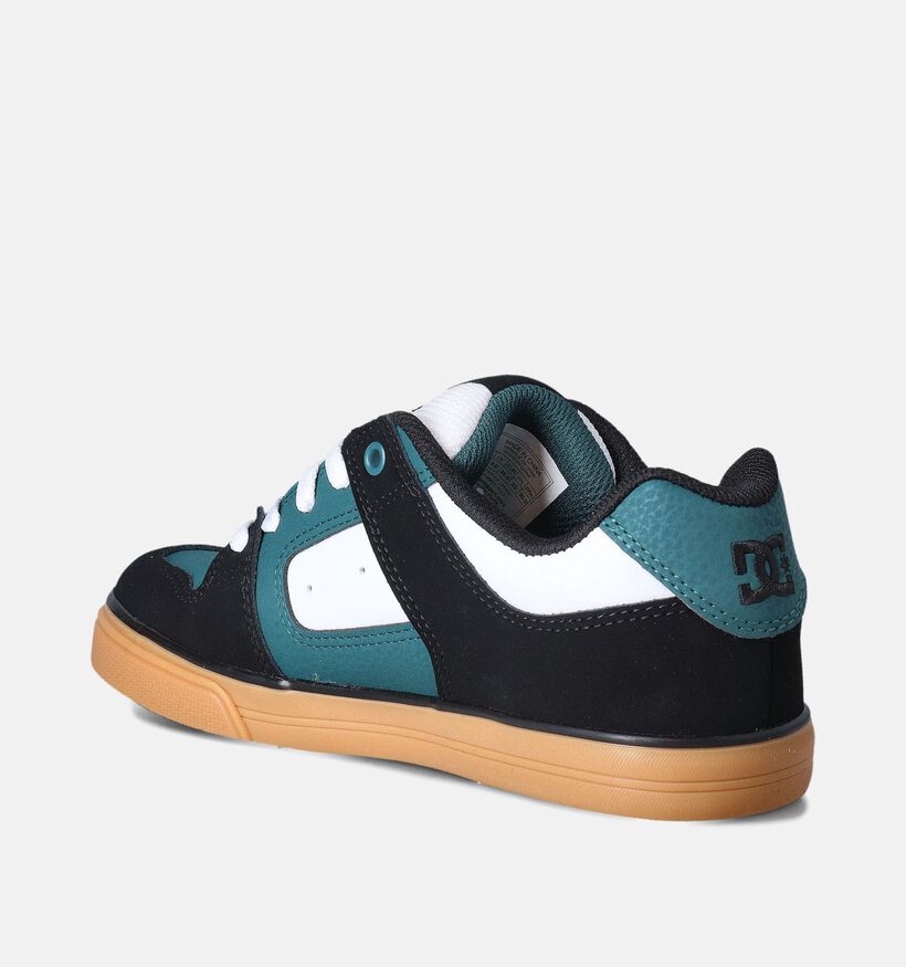 DC Shoes Pure Baskets de skate en Noir pour garçons (355538) - pour semelles orthopédiques