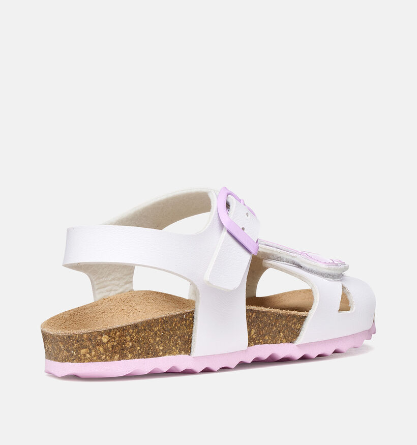 Geox J Adriel Sandales en Blanc pour filles (370121)