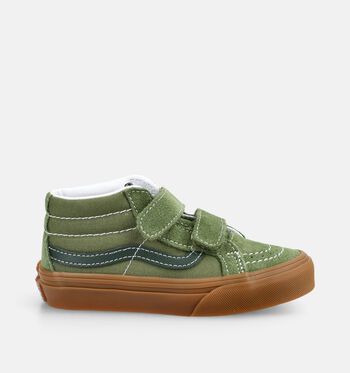 Vans Sk8-Mid Mid Sneakers Black/True White/Color Theory Walnut/GUM Bordeaux/Color Theory Pesto/GUM Green Balsam/Color Theory Stormy Weather