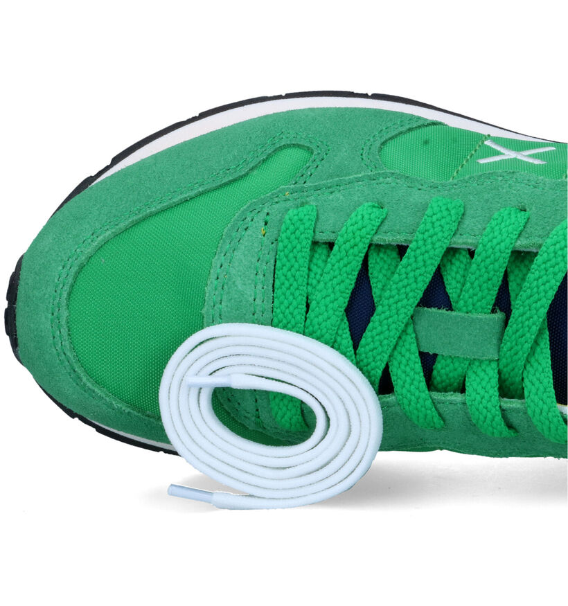 Sun 68 Groene Sneakers voor jongens (321064)