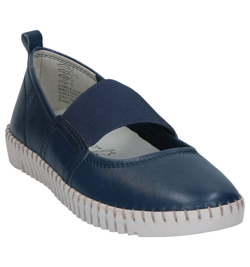 Marco Tozzi Ballerines en Rose clair en cuir (270770)