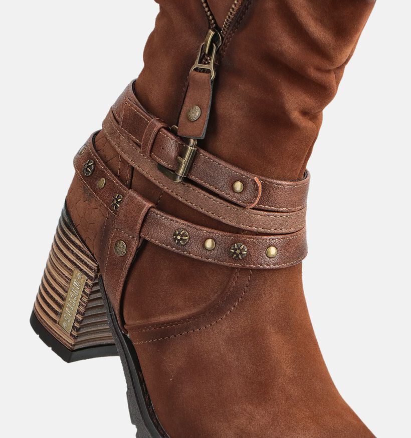 Mustang Bottes courtes en Marron pour femmes (363714)