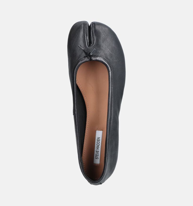 Steve Madden Cipher Ballerines Tabi en Noir pour femmes (388346)