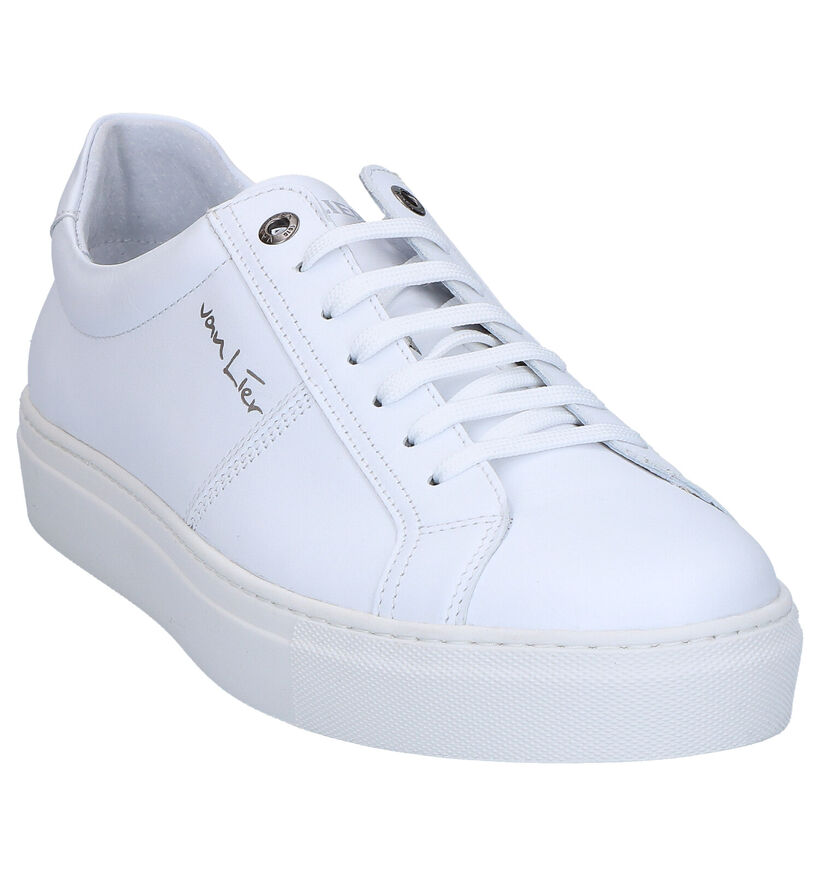 Van Lier Chaussures basses en Blanc en cuir (272951)