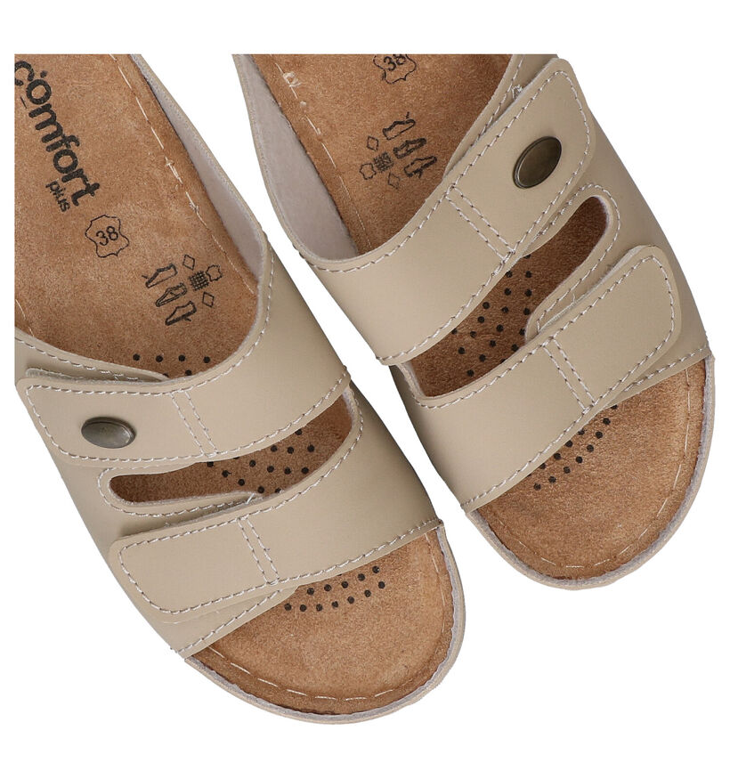 Comfort Plus Beige Slippers voor dames (296439)