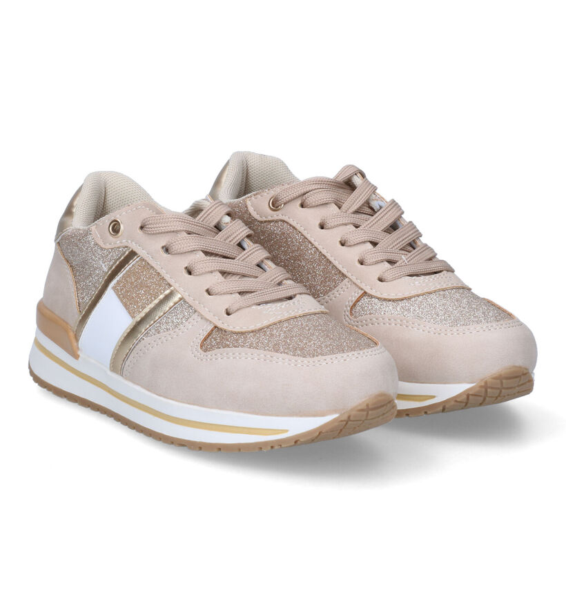 Tommy Hilfiger Beige Sneakers voor meisjes (303907)