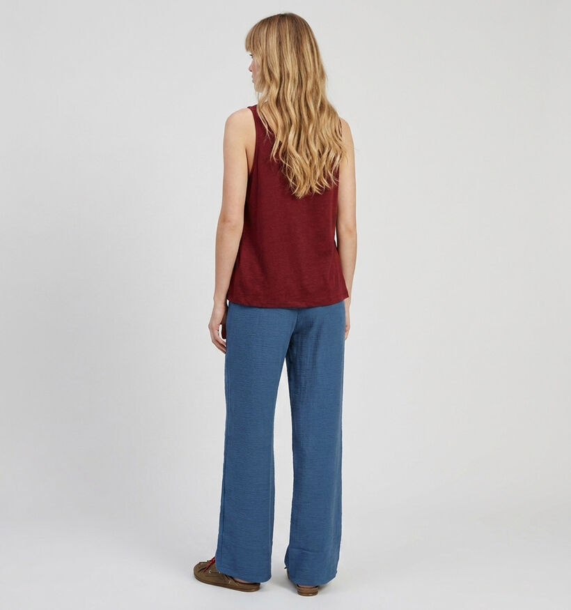 Vila Surashil Blauwe Geklede Broek voor dames (378484)
