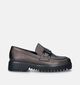 Gabor OptiFit Mocassins en Gris pour femmes (347034) - pour semelles orthopédiques