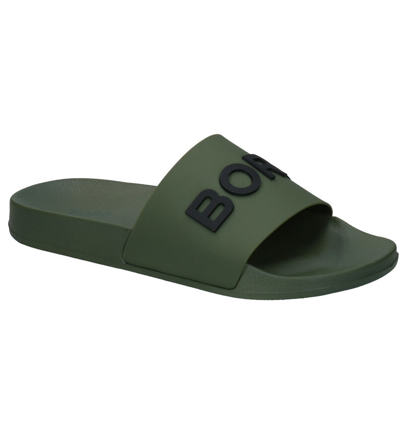Björn Borg Knox Kaki Badslippers voor heren (333574)