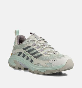 Merrell Moab Speed 2 Low Outdoorschoenen Bruin/Roze/Groen