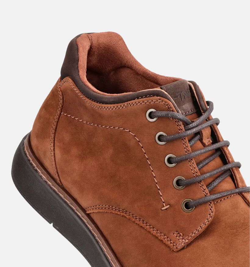 Tamaris Cognac Veterboots voor heren (378413) - geschikt voor steunzolen