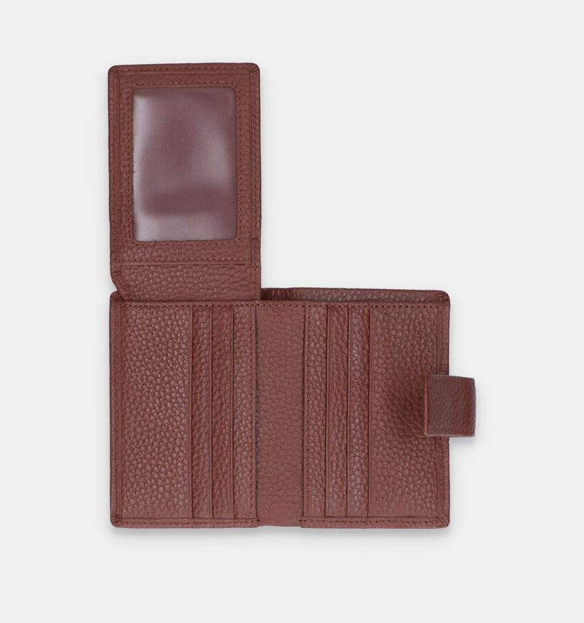Euro-Leather Porte-cartes en Cognac pour hommes (338196)