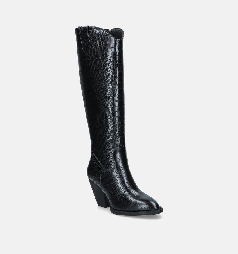 Posh by Poelman Zwarte Cowboy Boots voor dames (356734)
