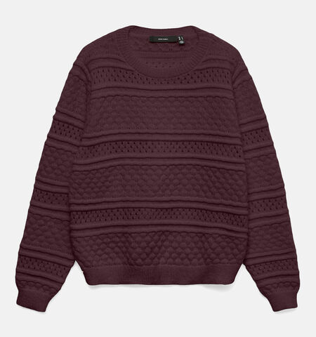 Vero Moda Pulls Beige/Marron/Bordeaux