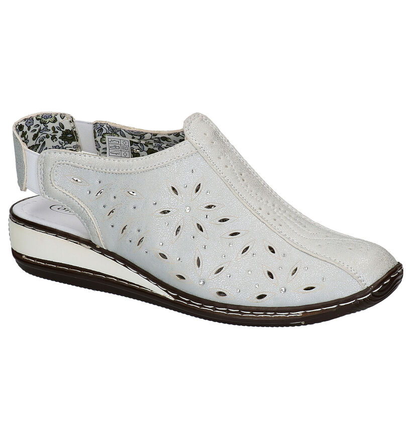 Soft Comfort Chaussures à enfiler en Argent en simili cuir (272662)