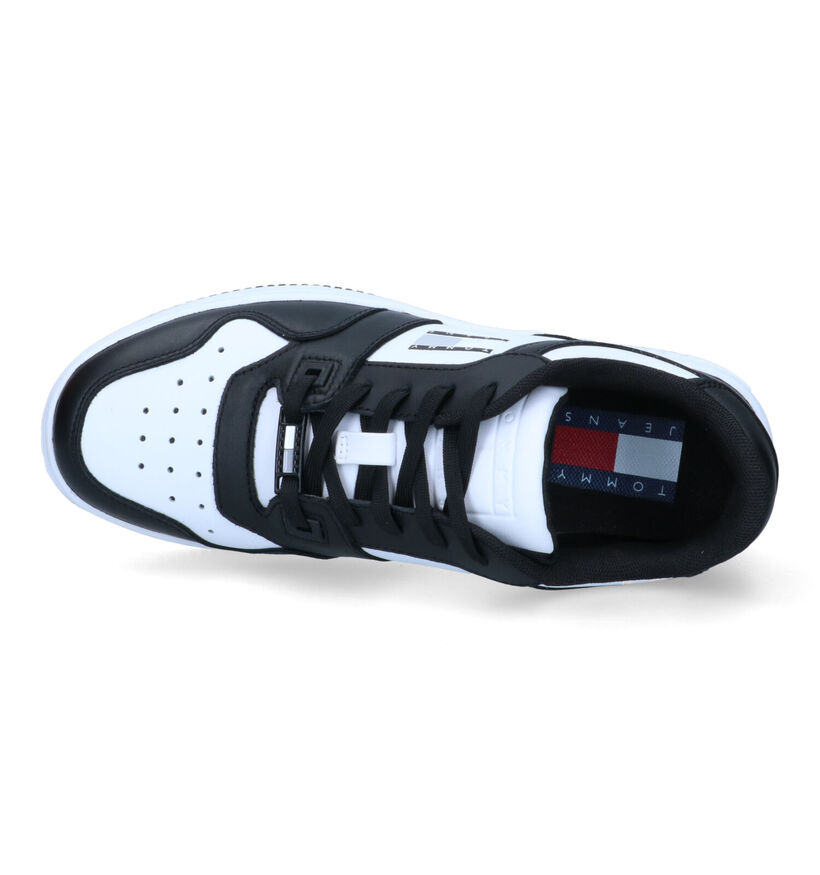 Tommy Hilfiger Retro Low Fancy Zwarte Sneakers voor dames (320991)
