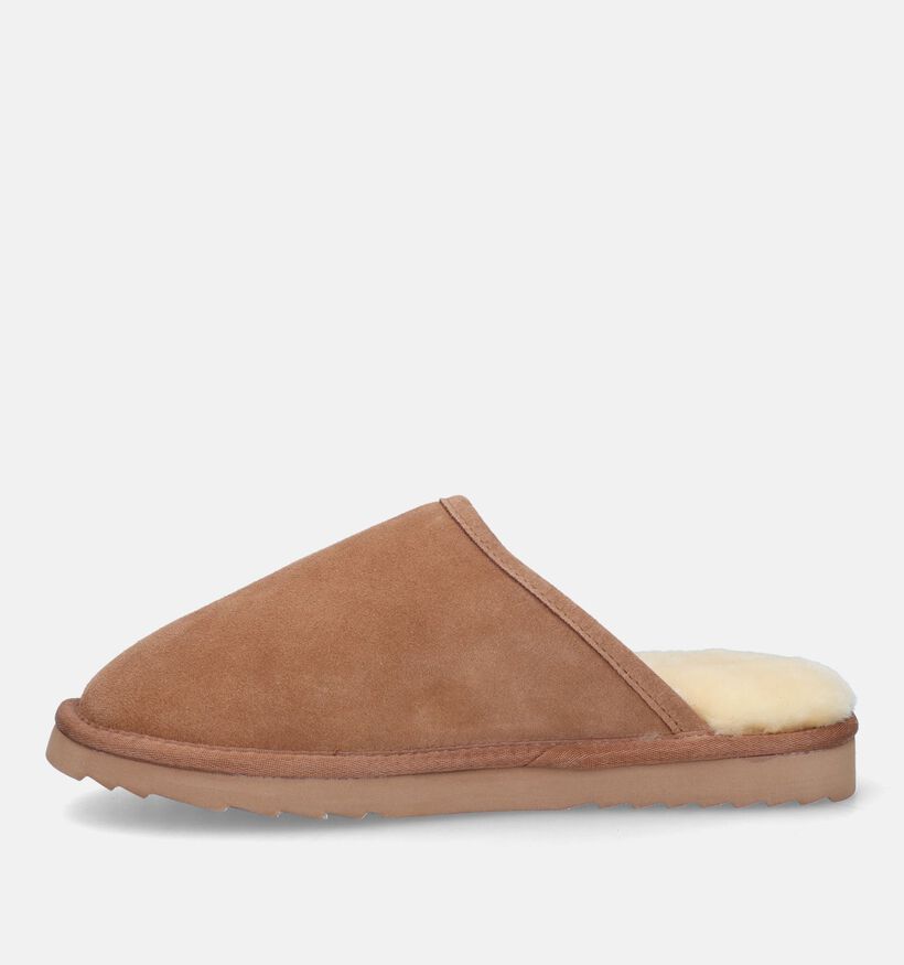 Warmbat Classic Cognac Pantoffels voor heren (346339)