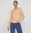 Vila Ril Oranje Pull voor dames (335434)